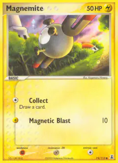 Magnemite Common card from Delta Species