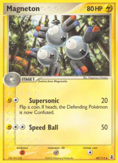 Magneton Uncommon card from Delta Species