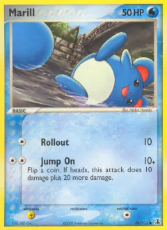 Marill Common card from Delta Species