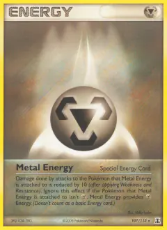 Metal Energy Rare card from Delta Species