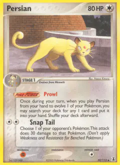 Persian Uncommon card from Delta Species