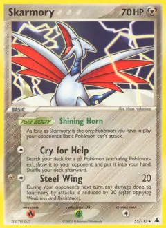 Skarmory Uncommon card from Delta Species