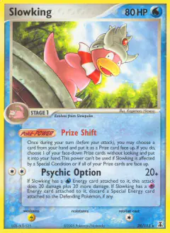 Slowking Rare card from Delta Species