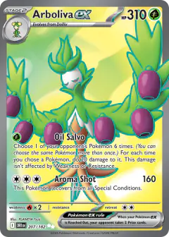 Arboliva ex Ultra Rare card from Destined Rivals