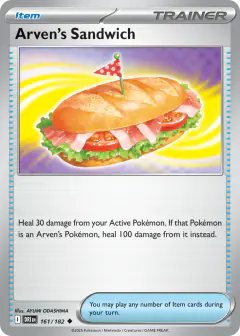 Arven's Sandwich Uncommon card from Destined Rivals