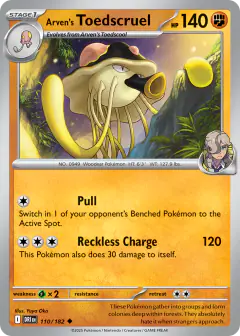 Arven's Toedscruel Uncommon card from Destined Rivals