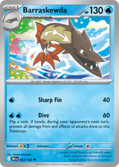 Barraskewda Uncommon card from Destined Rivals