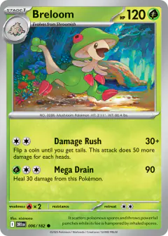 Breloom Common card from Destined Rivals