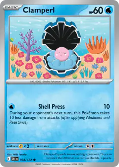 Clamperl Common card from Destined Rivals