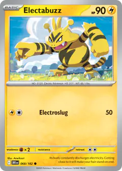 Electabuzz Common card from Destined Rivals