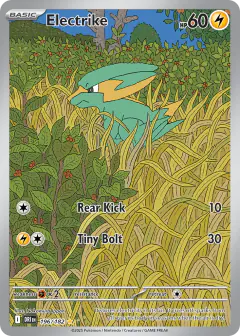 Electrike Illustration Rare card from Destined Rivals