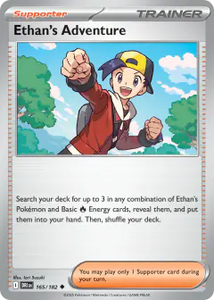 Ethan's Adventure Uncommon card from Destined Rivals