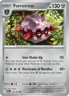 Forretress Uncommon card from Destined Rivals
