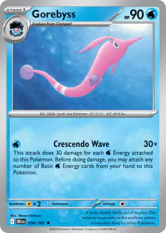 Gorebyss Rare card from Destined Rivals