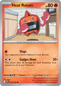 Heat Rotom Common card from Destined Rivals