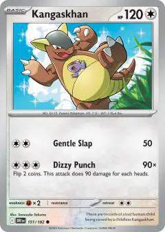 Kangaskhan Common card from Destined Rivals