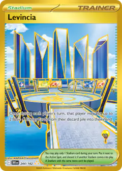 Levincia Hyper Rare card from Destined Rivals