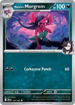 Marnie's Morgrem Uncommon card from Destined Rivals
