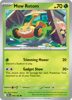 Mow Rotom Common card from Destined Rivals