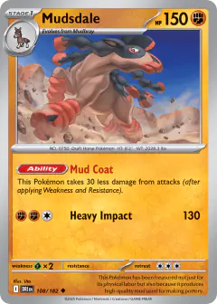 Mudsdale Uncommon card from Destined Rivals
