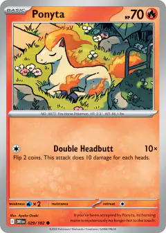 Ponyta Common card from Destined Rivals