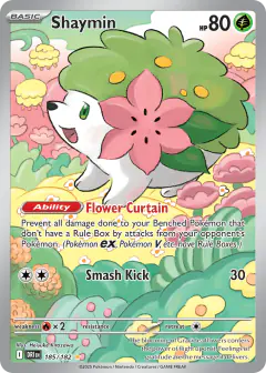 Shaymin Illustration Rare card from Destined Rivals