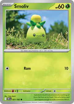 Smoliv Common card from Destined Rivals