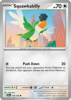 Squawkabilly Common card from Destined Rivals