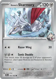 Steven's Skarmory Common card from Destined Rivals