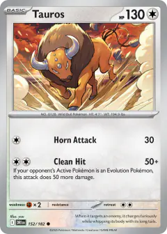 Tauros Common card from Destined Rivals