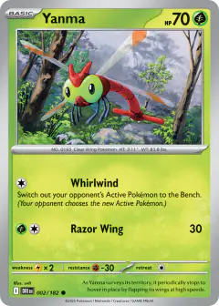Yanma Common card from Destined Rivals