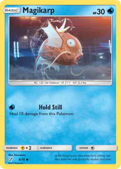 Magikarp Common card from Detective Pikachu