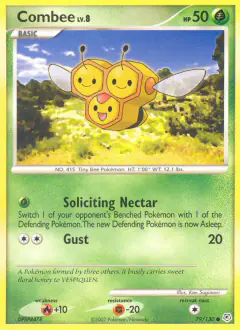 Combee Common card from Diamond & Pearl Base