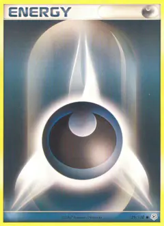 Darkness Energy Common card from Diamond & Pearl Base