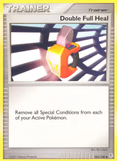 Double Full Heal Uncommon card from Diamond & Pearl Base