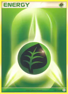 Grass Energy Common card from Diamond & Pearl Base