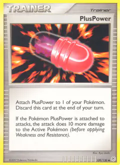 PlusPower Uncommon card from Diamond & Pearl Base