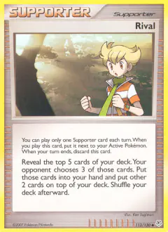 Rival Uncommon card from Diamond & Pearl Base