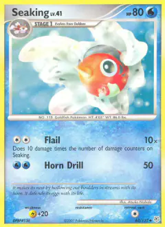 Seaking Uncommon card from Diamond & Pearl Base