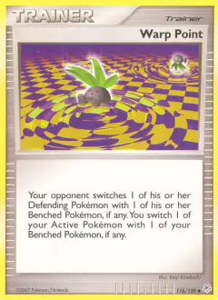 Warp Point Uncommon card from Diamond & Pearl Base