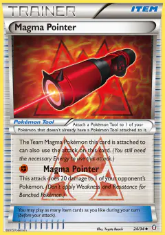 Magma Pointer Uncommon card from Double Crisis