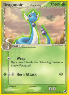Dragonair δ Uncommon card from Dragon Frontiers