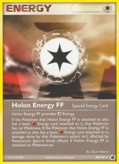 Holon Energy FF Rare card from Dragon Frontiers