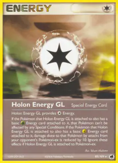 Holon Energy GL Rare card from Dragon Frontiers