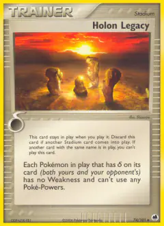 Holon Legacy Uncommon card from Dragon Frontiers