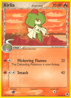 Kirlia δ Uncommon card from Dragon Frontiers