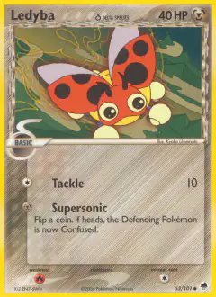 Ledyba δ Common card from Dragon Frontiers