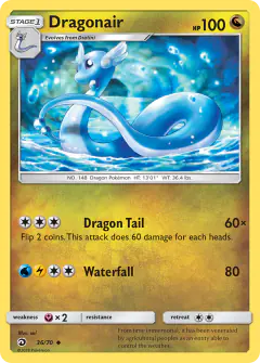 Dragonair Uncommon card from Dragon Majesty