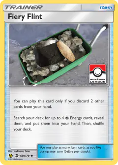 Fiery Flint Uncommon card from Dragon Majesty