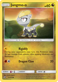 Jangmo-o Common card from Dragon Majesty